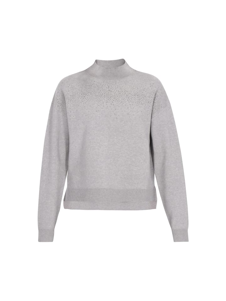 Women Sweater in grey melange