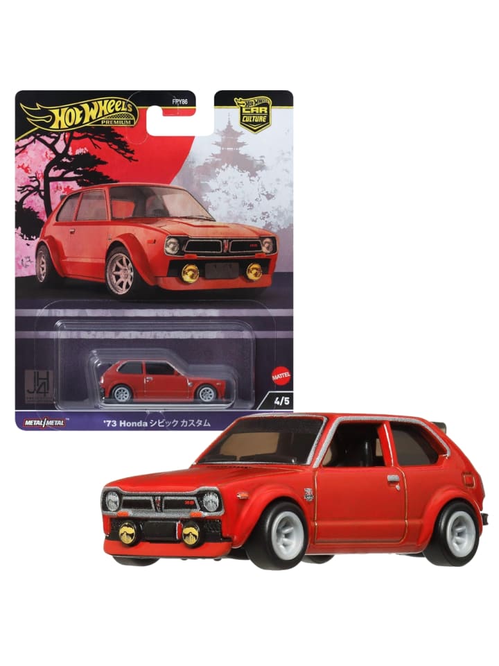 Honda Civic 1973 HRV85 | Hot Wheels Car Culture Fahrzeug
