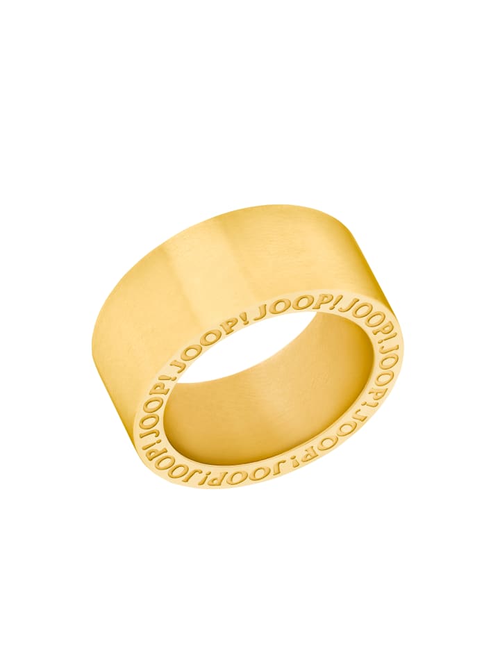 Ring Edelstahl, IP Gold in Gold