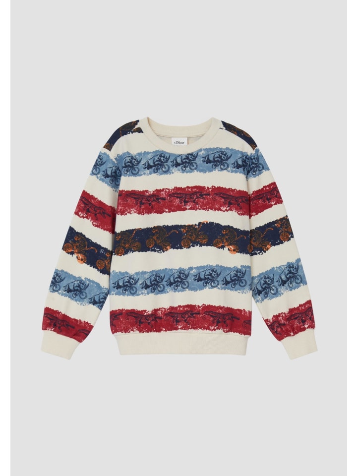 Sweatshirt in 80A1_helles beige