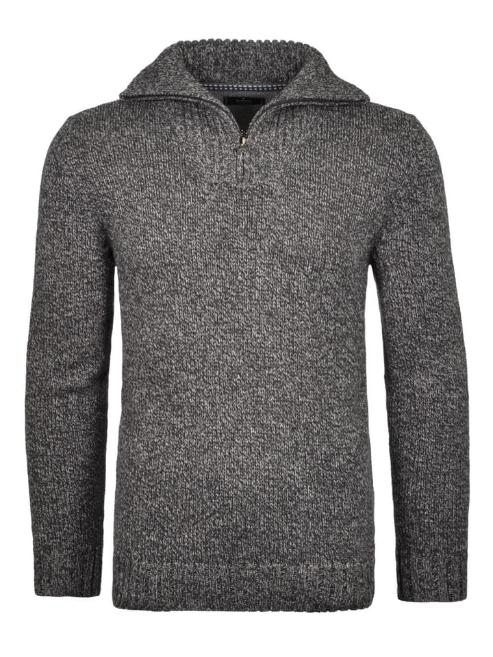 Troyer Tweed in Dgrau moul