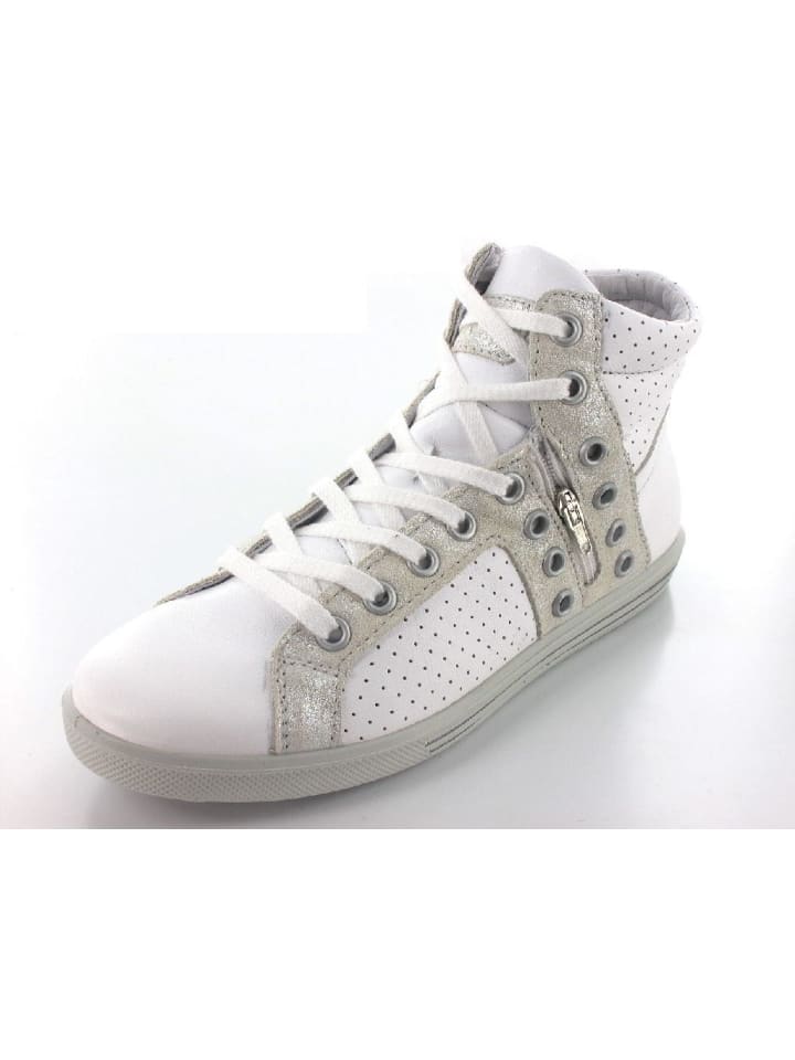 Schnürschuh in weiß