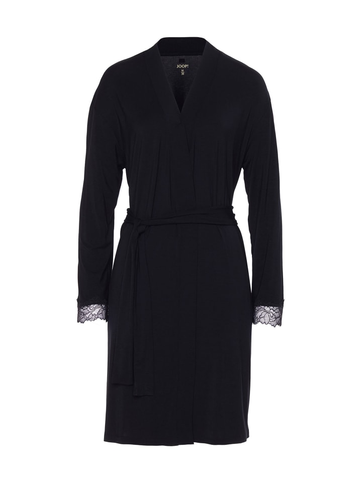 Bademantel Grace Robe in Black
