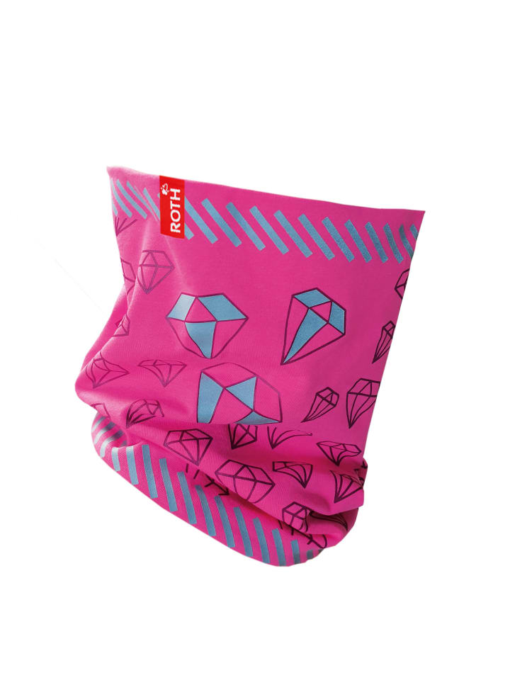 ReflActions Jersey-Loop Diamant in Pink