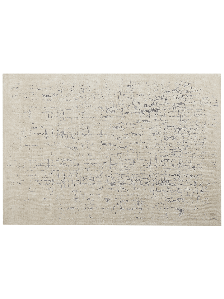 Kurzflor NAKUS in Beige/Grau - (W) 160 x (L) 230 cm