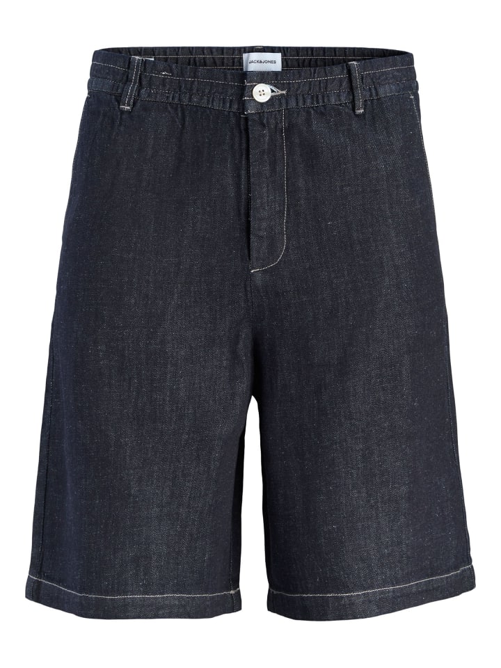 Loose Fit Shorts in Blue Denim