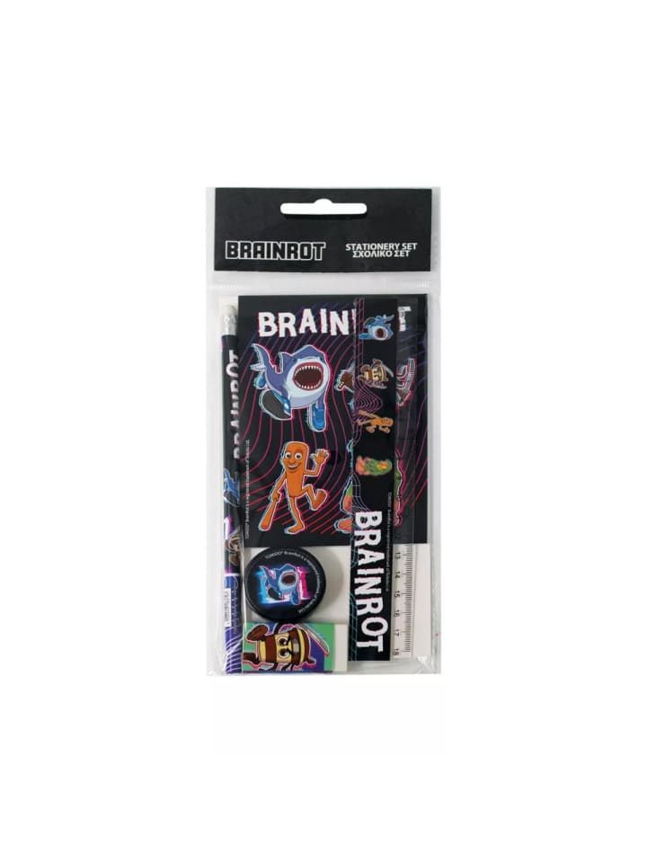 Brainrot Vibes Schreibset 5-teilig