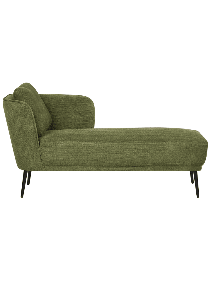 Chaiselongue ARTHEZE in Grün/Schwarz - (W) 148 x (H) 70 x (L) 64 cm linksseitig