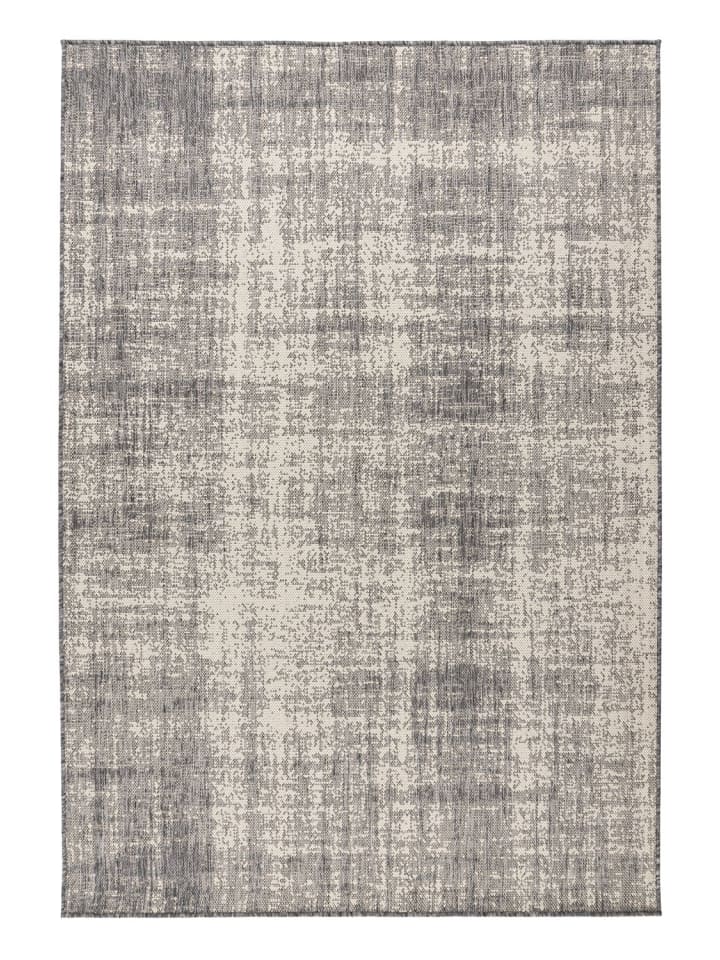 Kurzflor Teppich Nils 625 in Silber