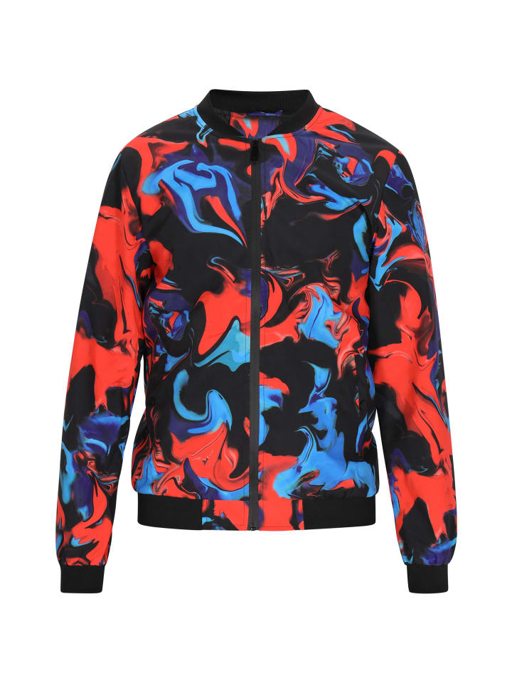 Herren Jacke in Feuer