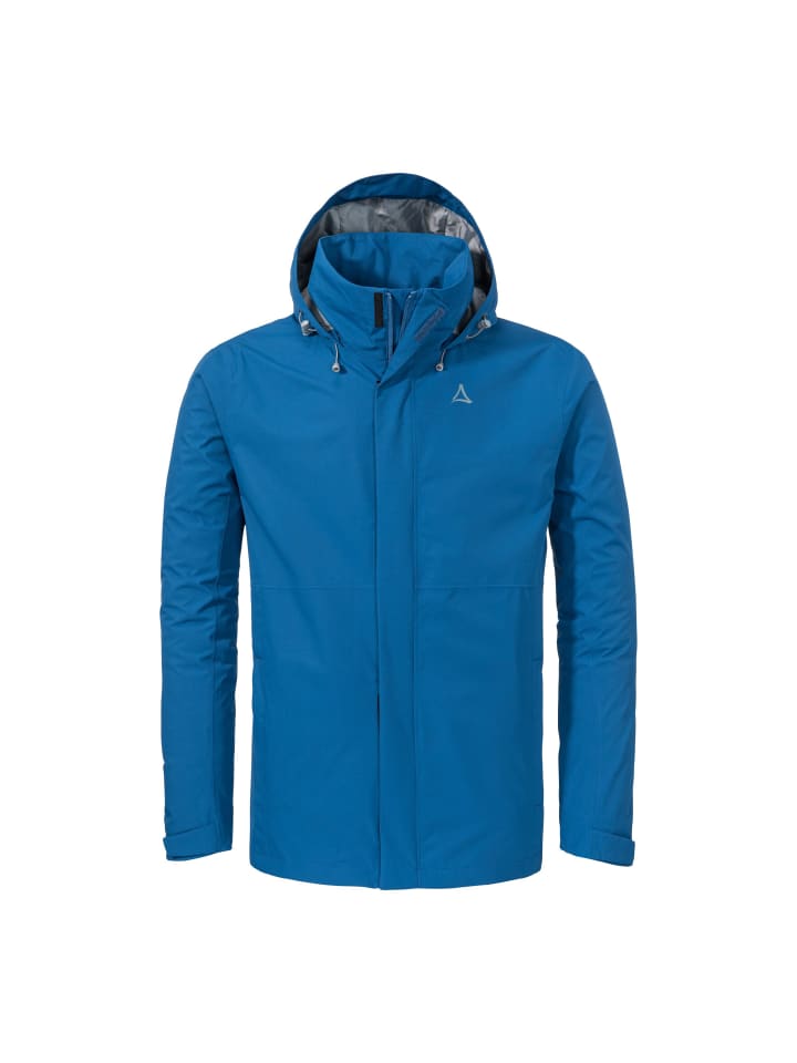 Regenjacke in blau