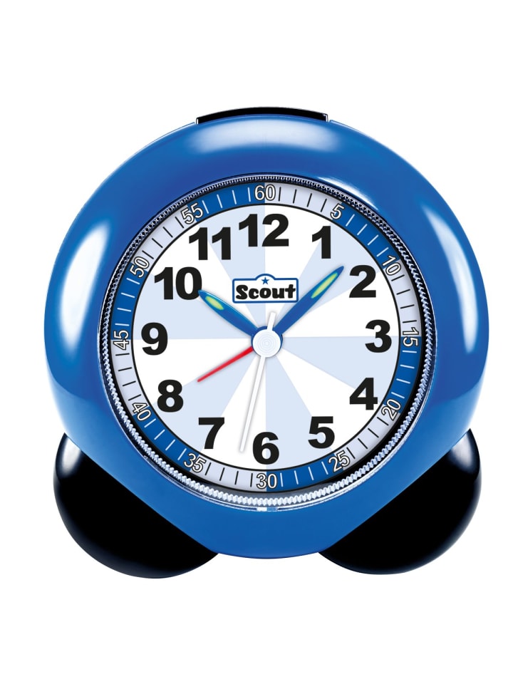Wecker in Blau