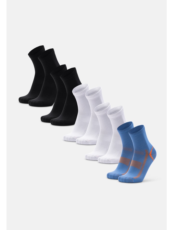Socken Classic Sports Low-cut in black/white/blue