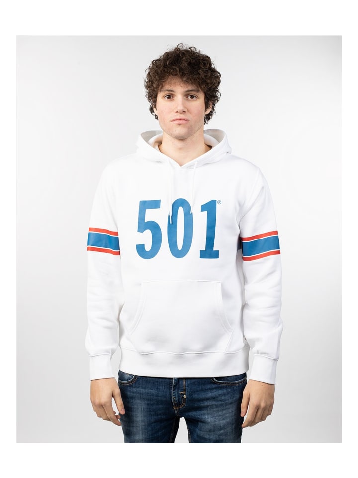 Sweatshirt in Weiß