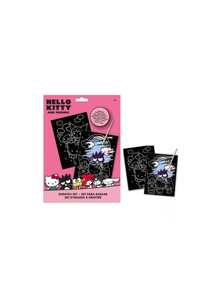 Friends scratch Bilderkratzer-Set