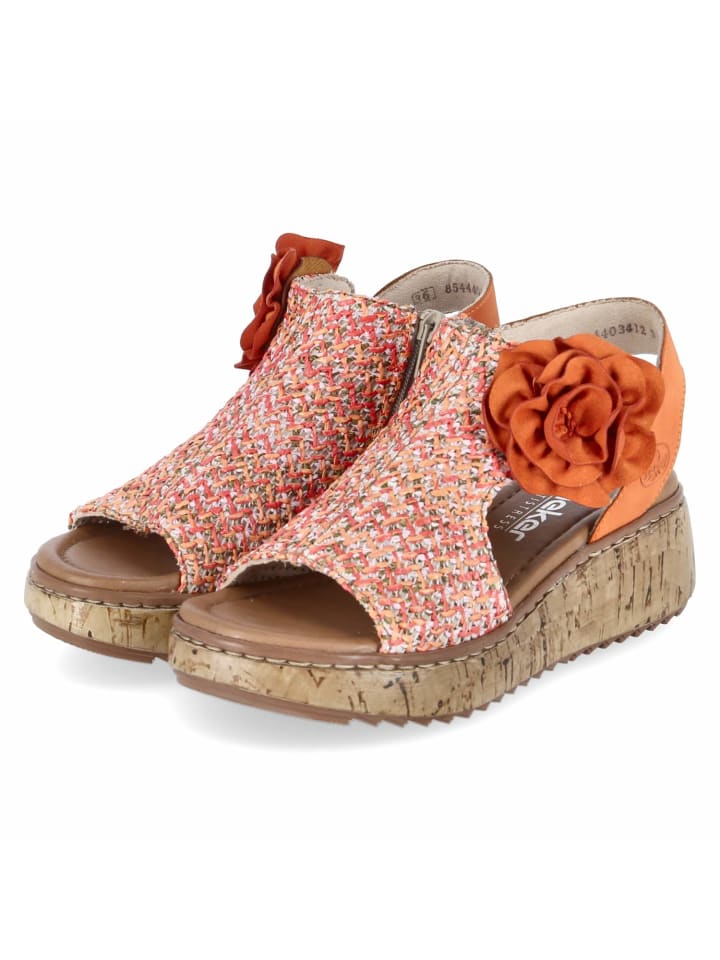 Sandalen in orange