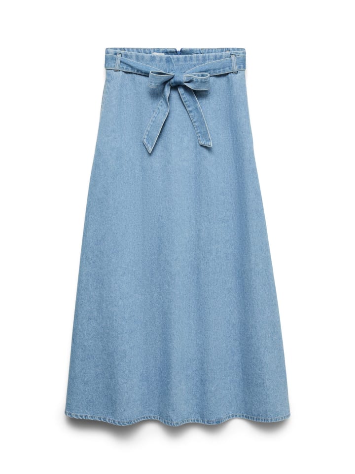 Jeansrock in Light Blue Denim