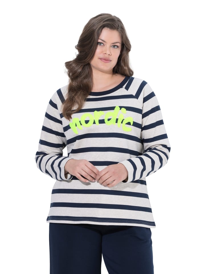 Sweatshirt in soft granit