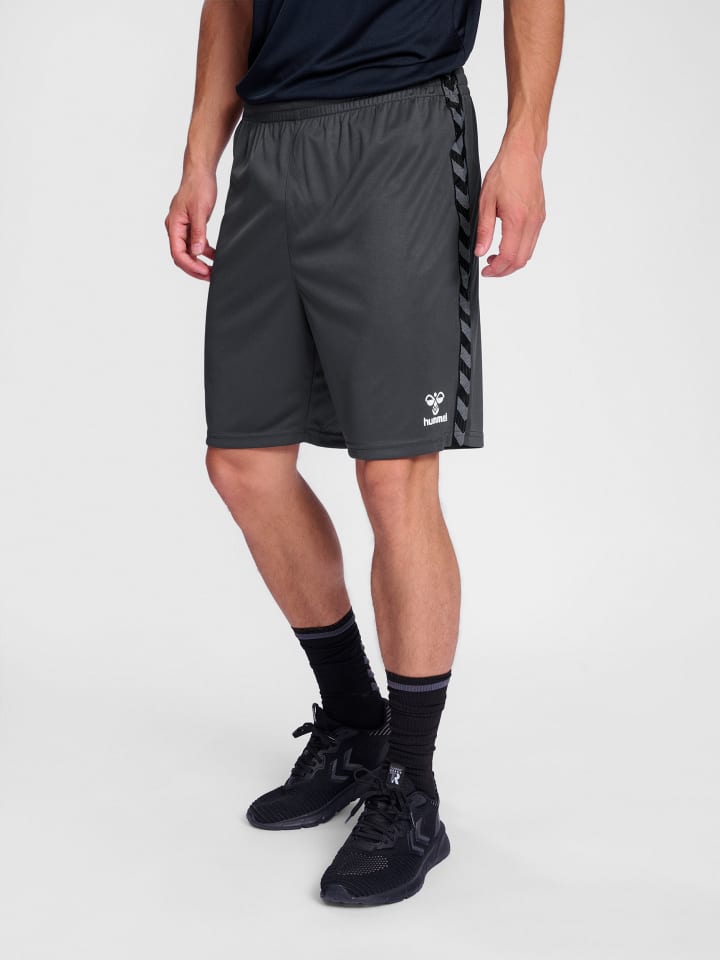 Verstellbare Taille Kurze Hose Hmlauthentic Herren in ASPHALT