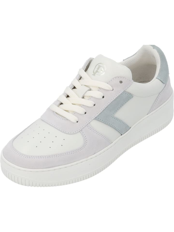 Sneakers Low Geredis in Weiß/Hellblau