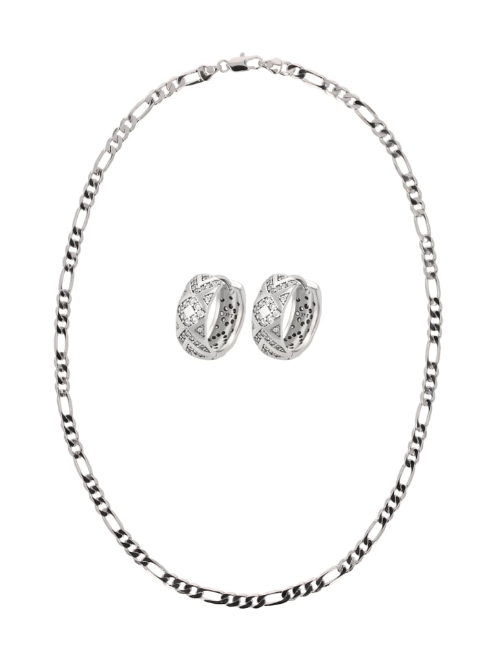 Women Jewelry Set in silver