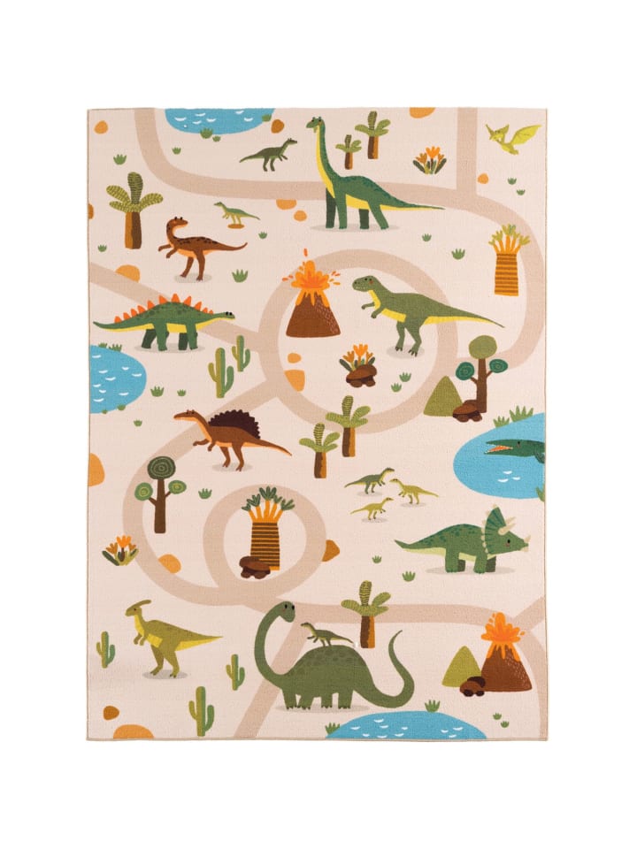 Kinderteppich Coco 1131, Läufer - Beige