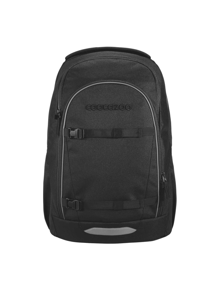 coocazoo Schulrucksack EVERY, Midnight Black