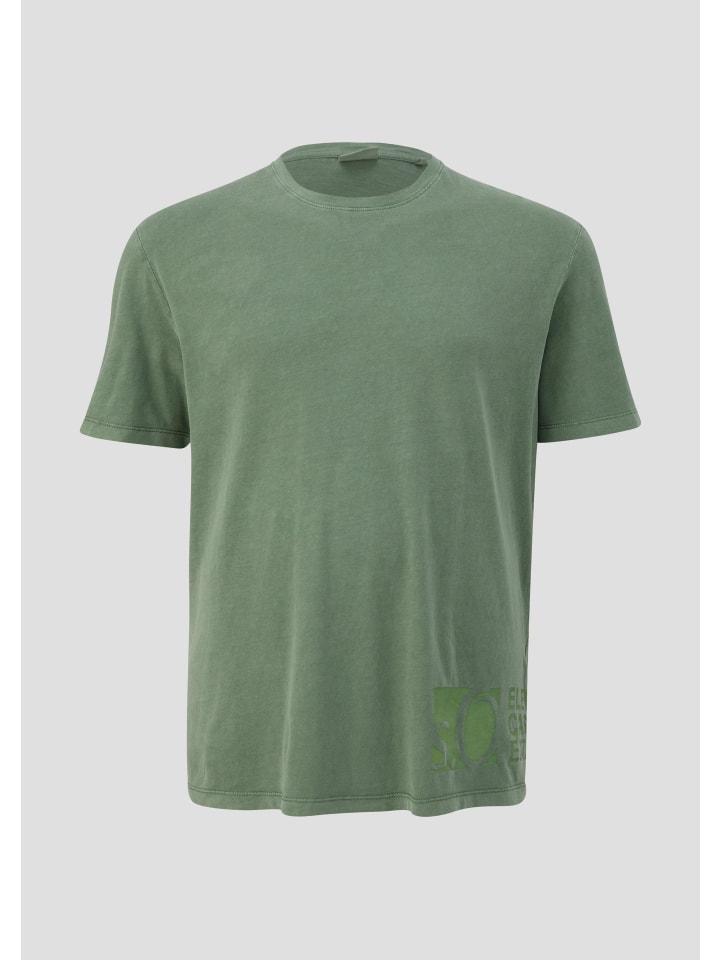 T-Shirt in 7814_tannengrün