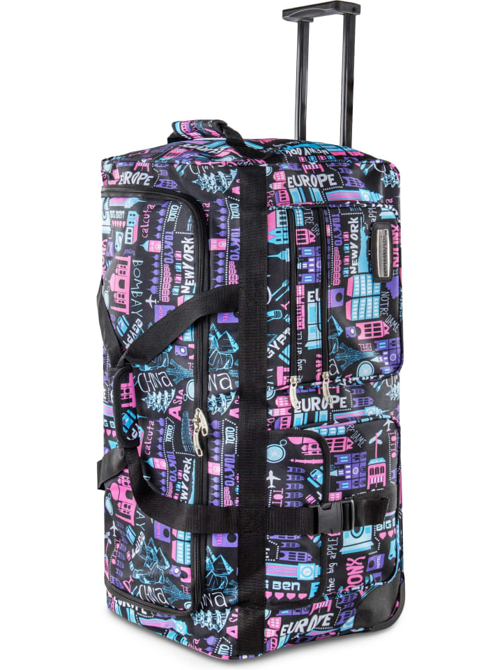 Reisetasche mit 3 Rollen 80 Liter in Europe