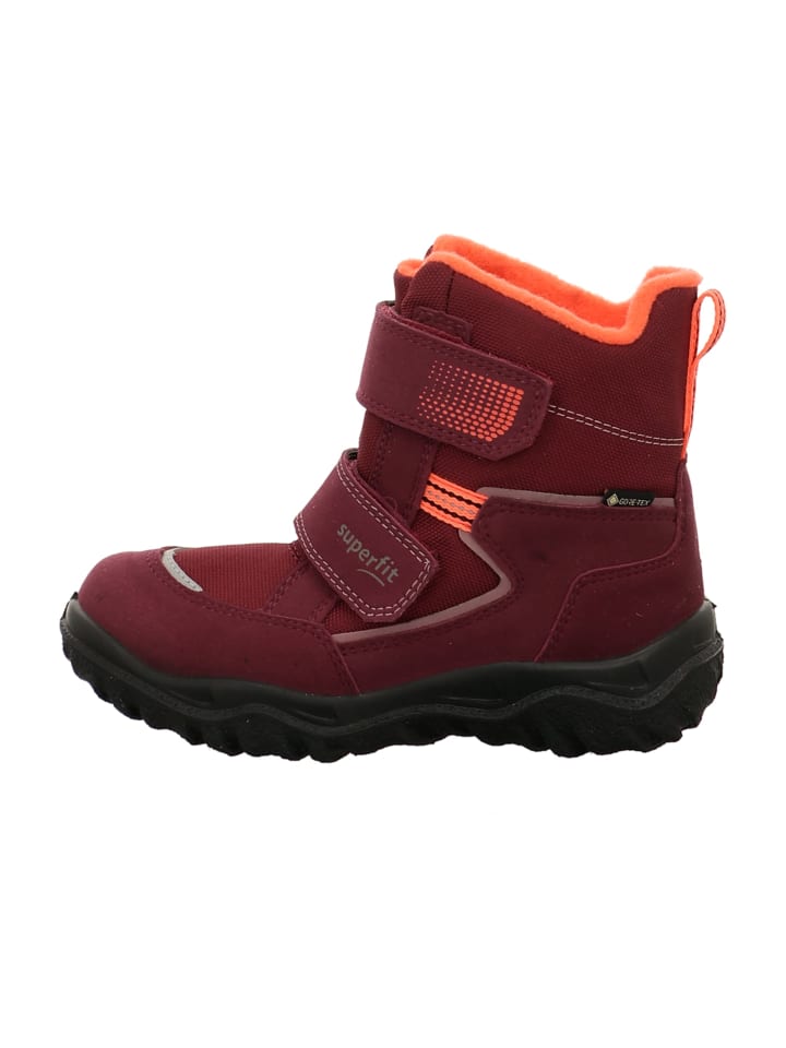 Klettstiefel in Rot