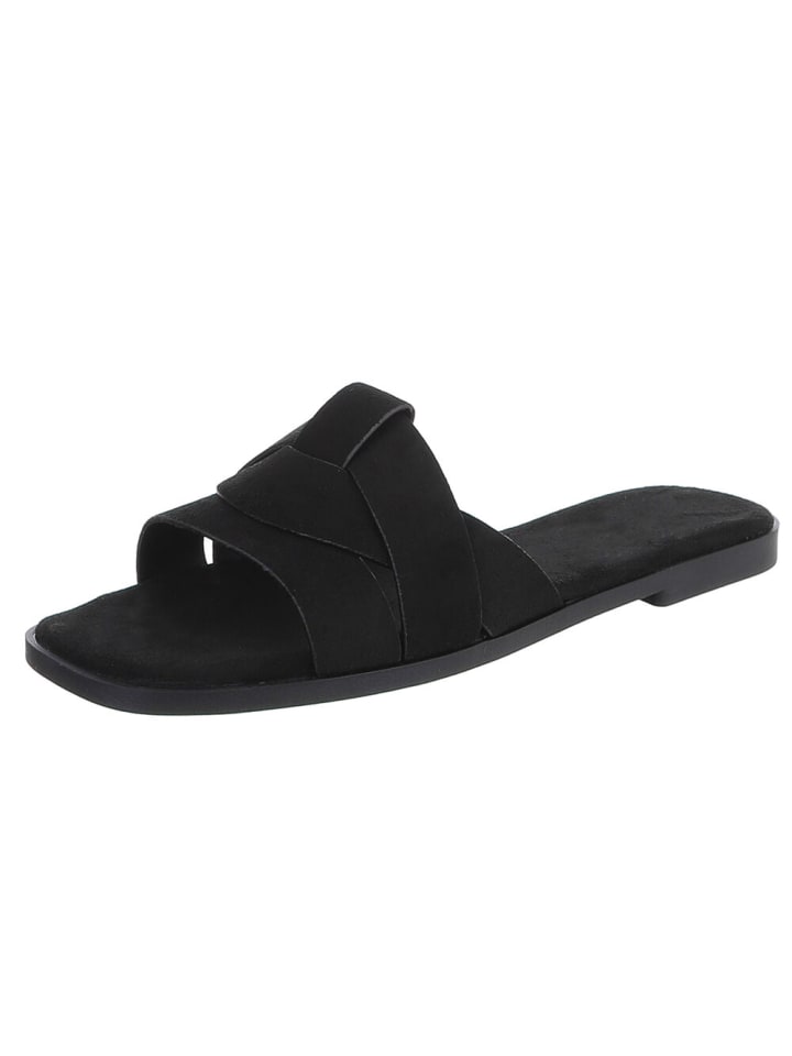 Sandale & Sandalette in Schwarz