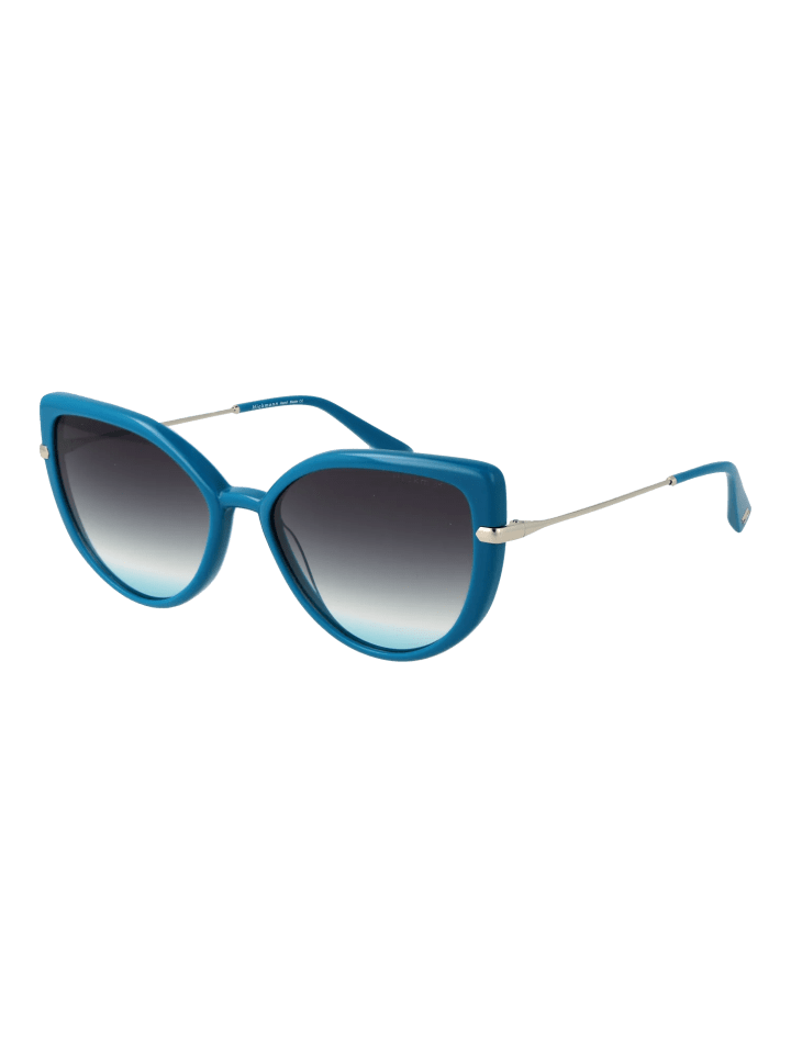 Damen Sonnenbrillen Katzenauge Blau
