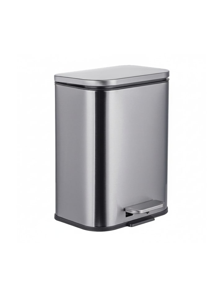 Mülleimer in Silber - 5 Liter