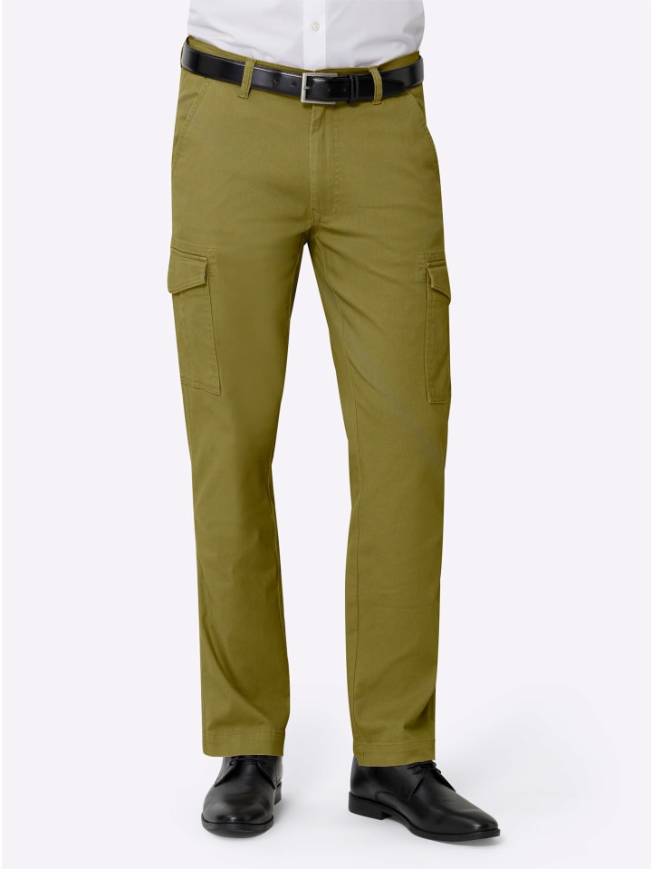 Twill-Hose in khaki