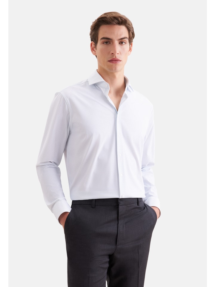 Performance-Hemd Regular in Hellblau
