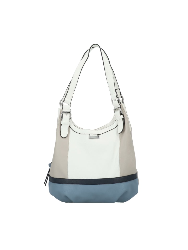 Juna Schultertasche 31 cm denim blue