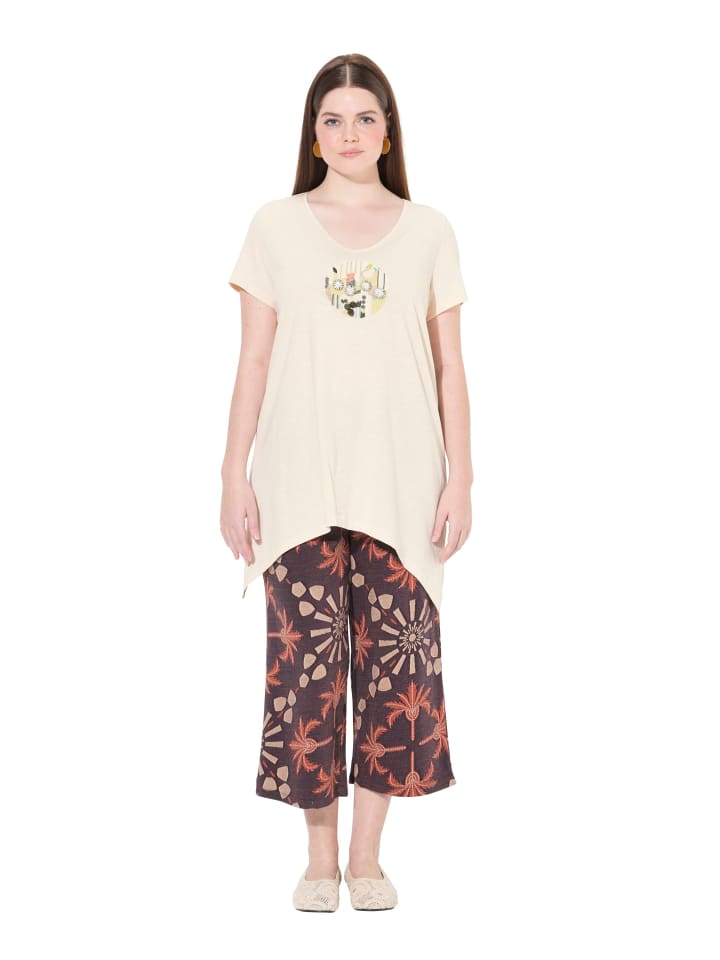 Shirt in perlweiß