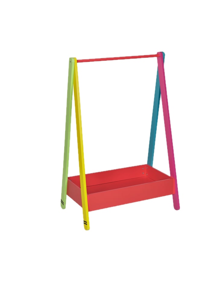 Kinder-Kleiderständer in Bunt - (B)64,5 x (H)99 x (T)42 cm