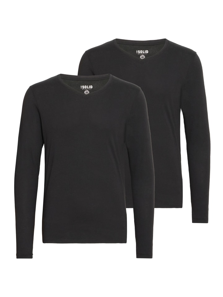 V-Shirt SDBasil in Schwarz