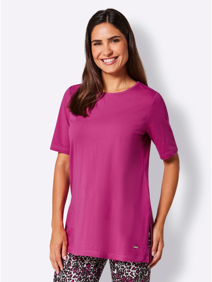 Longshirt in magenta