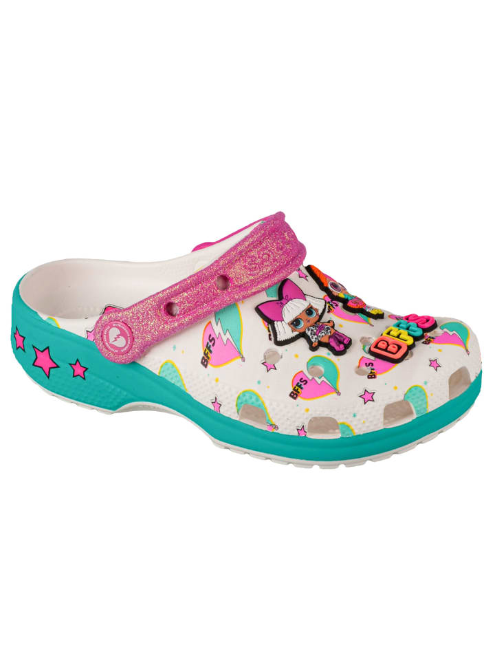 Crocs LOL Surprise BFF Girls Classic Clog in Weiß
