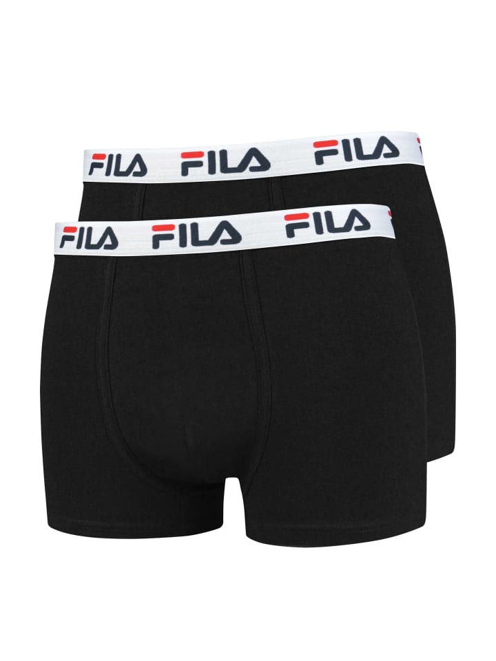 Boxershort 2er Pack in schwarz