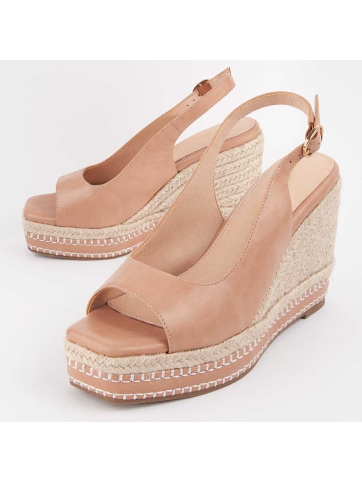 Sandalen Keilsandalen Sparta Salia in Braun