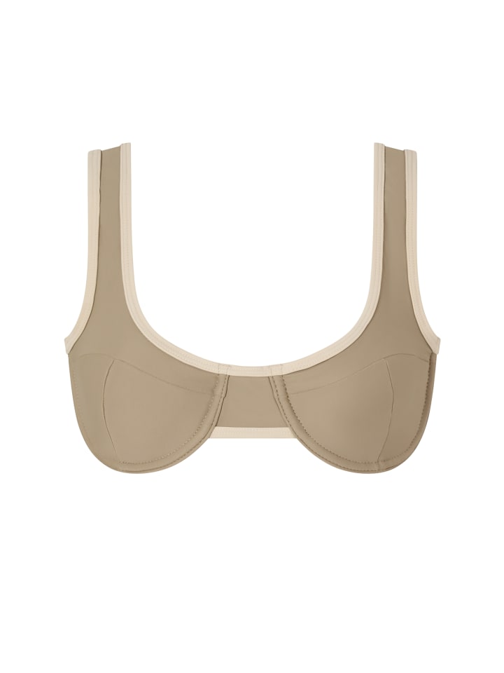 Bikini-Top in Stone