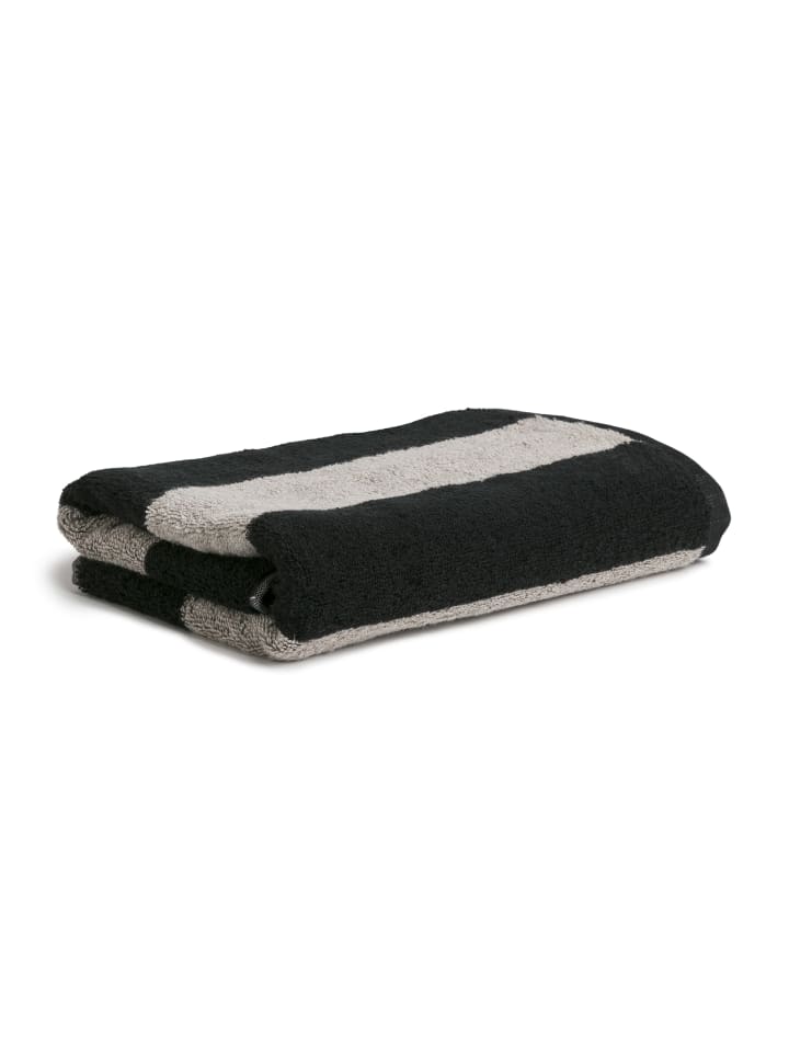 Handtuch Superwuschel in black/cashmere
