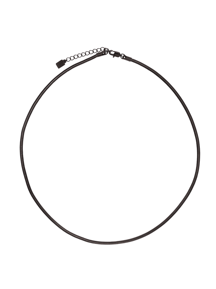 Sleek Halskette Herren Aulus schwarz farben in schwarz