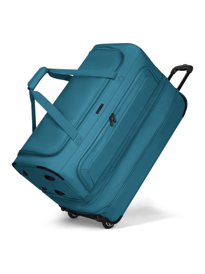 Duffle Essentials 2-Rollen Reisetasche 70 cm L mit Dehnfalte petrol
