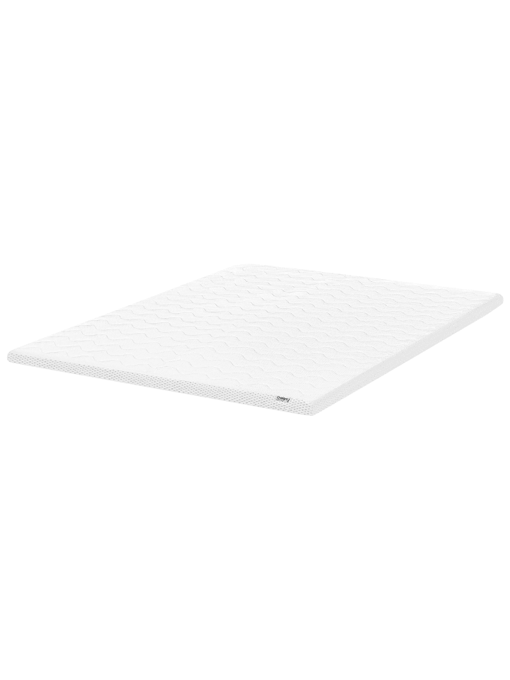 Topper FROSTY in Weiß - (W) 160 x (H) 6 x (L) 200 cm