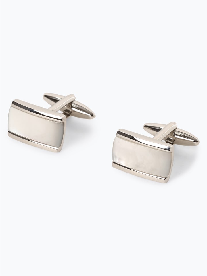 Manschettenknopf in silber - 0001
