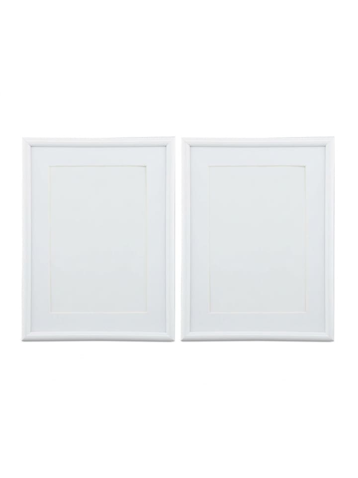 24 x Bilderrahmen in Weiß - 15 x 20 cm